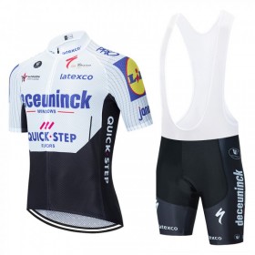 Cykeltrøje + Bib Cykelshorts 2020 Deceuninck-Quick-Step N004